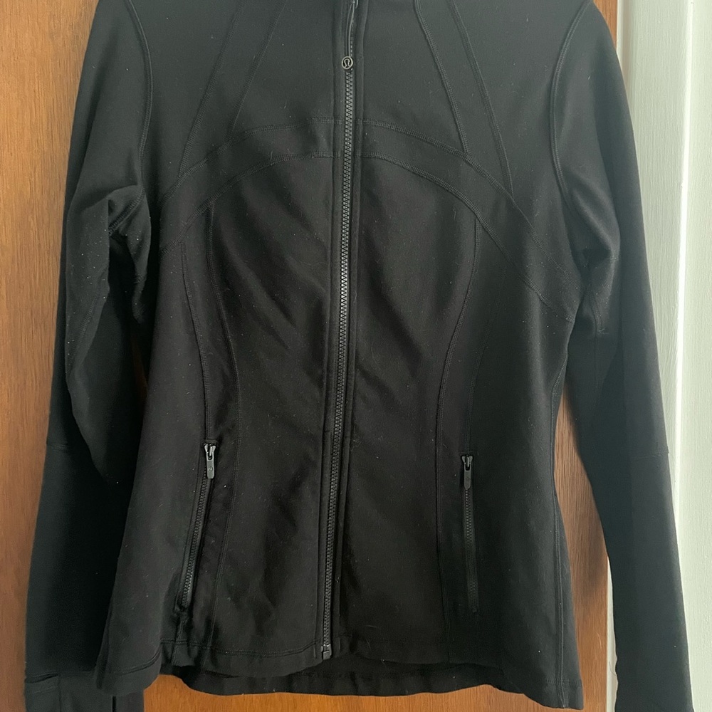 Lululemon Define Jacket Black Sz 12 Luon